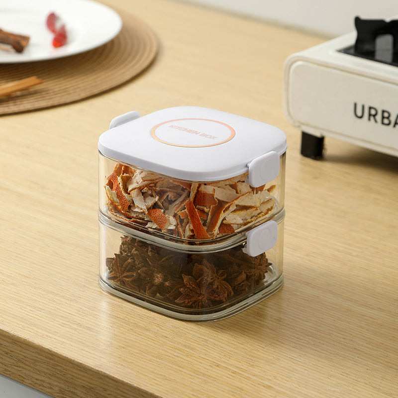 Stackable Storage Box – Perfect for Spices & Dry Goods