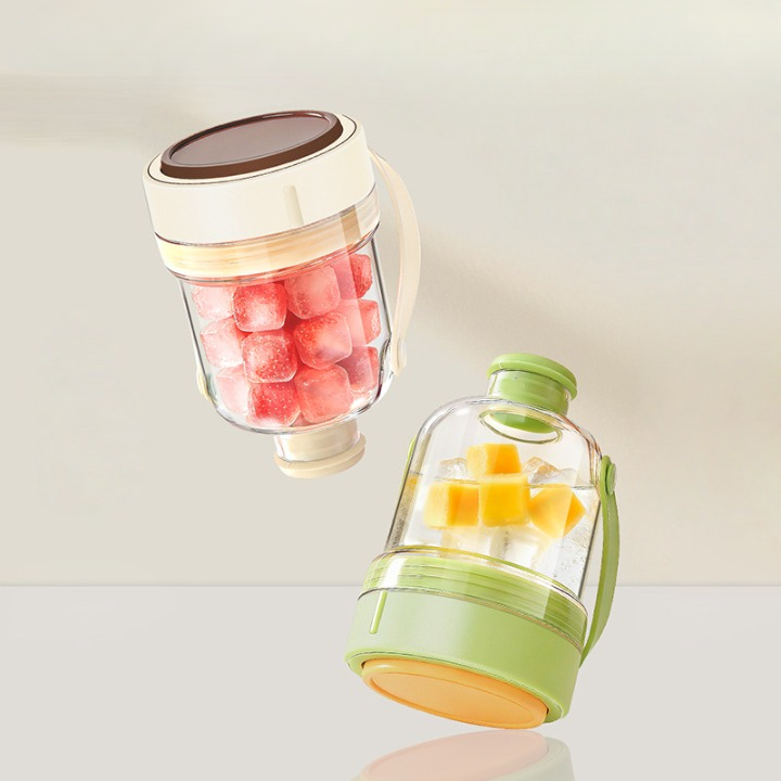 Portable Ice Infuser Bottle