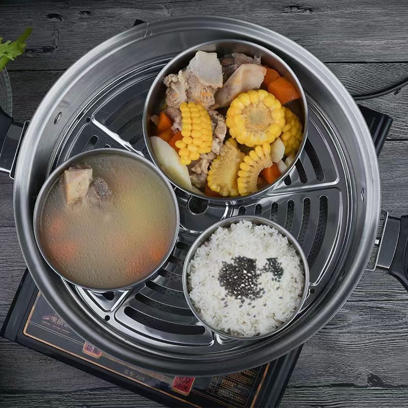 Multi-Sized Bowl With Lid – Heat-Resistant & Oven Safe
