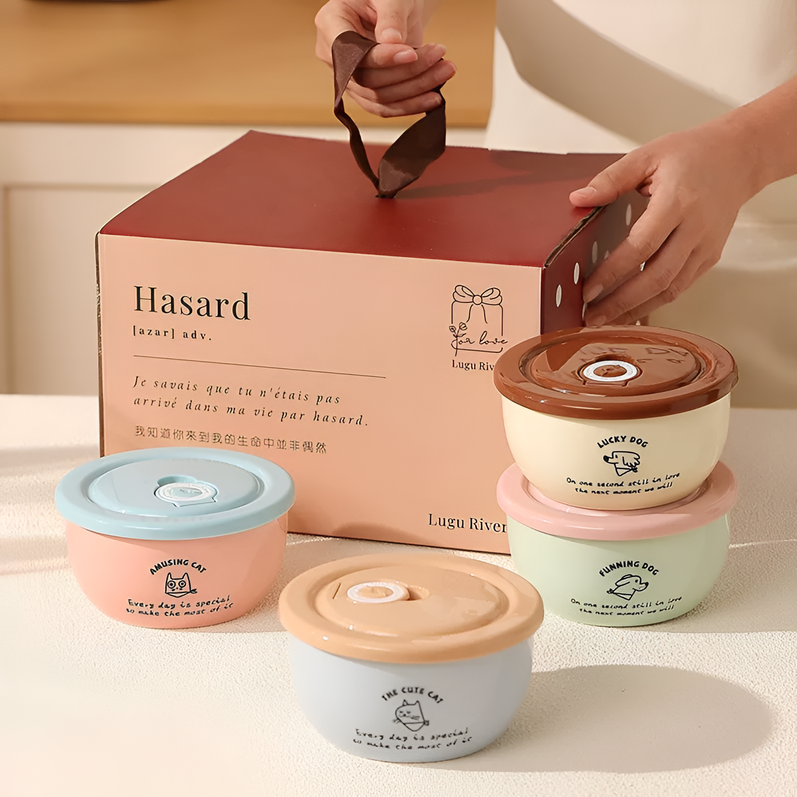 Cartoon Ceramic Bowl Set – Delightful Everyday Use