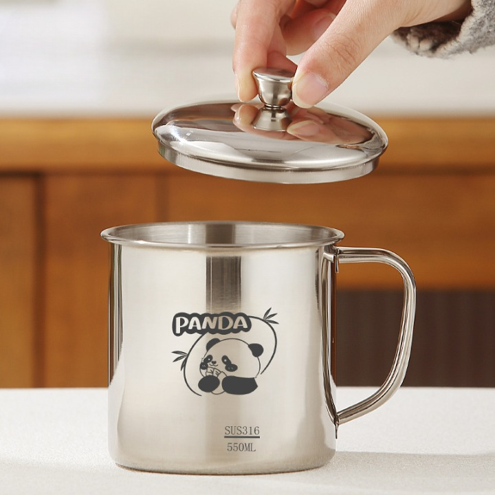 Steel Mug With Lid