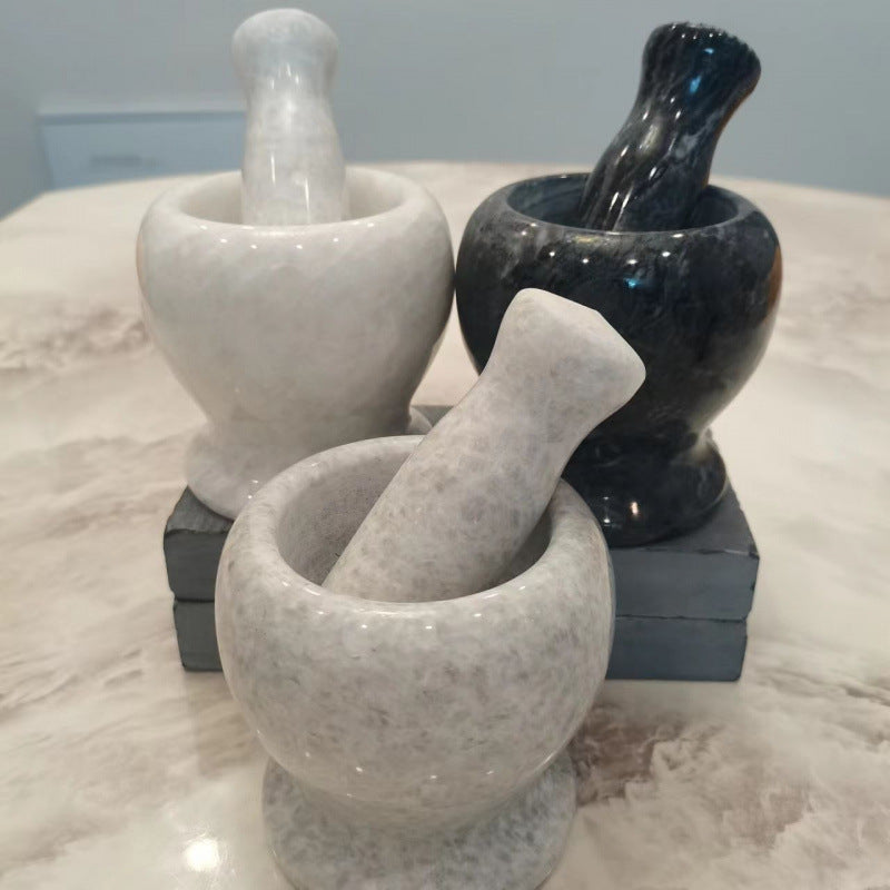 Marble Mortar & Pestle Set