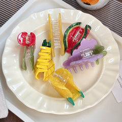 Fruit Shape Hair Claw