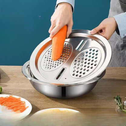 Multifunctional Steel Bowl Set