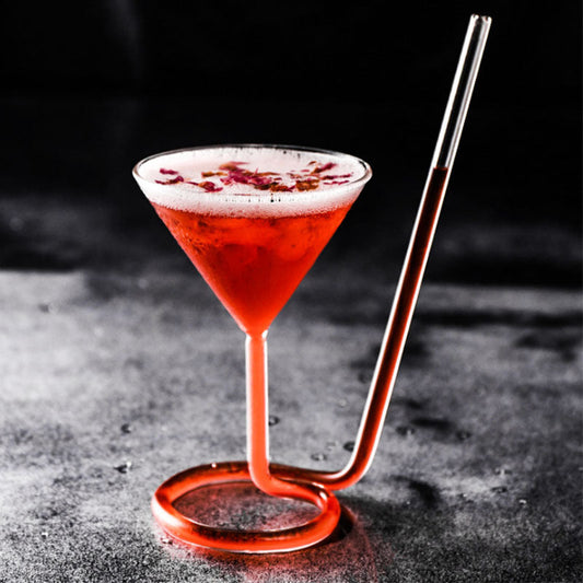 Spiral Cocktail Glass