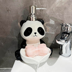 Panda 2-in-1 Soap Dispenser