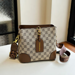 Pattern Bucket Bag