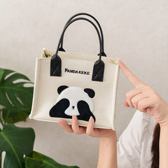 Panda Canvas Bag