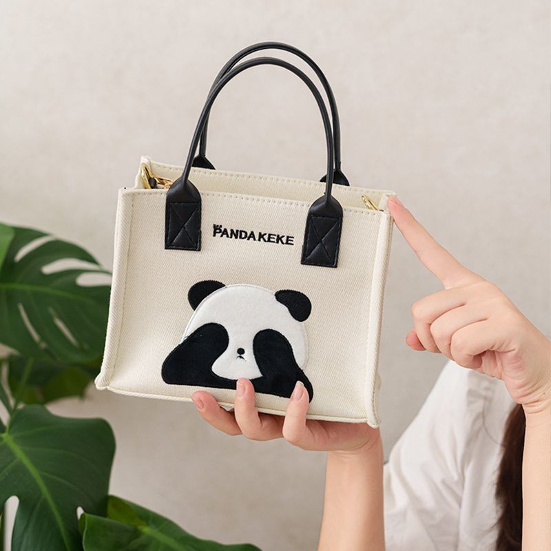 Panda Canvas Bag