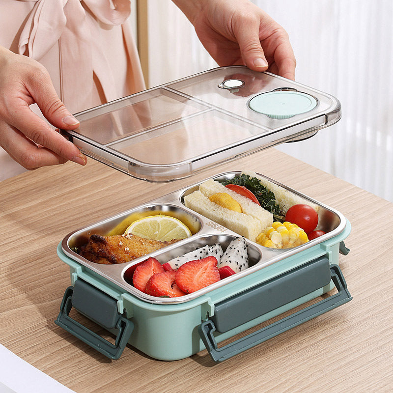 Portion-Control Lunch Box – Keeps Food Fresh & Separate