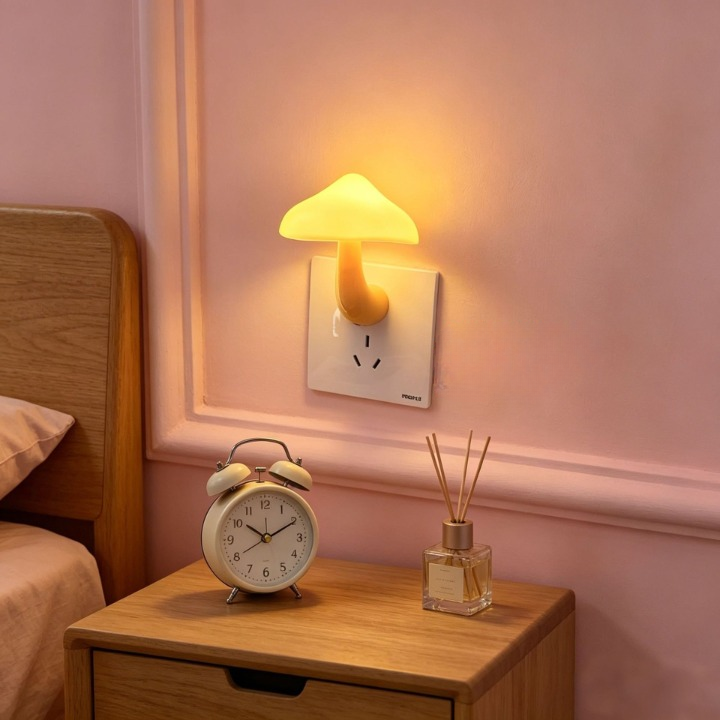 Mushroom Plug-In Night Light