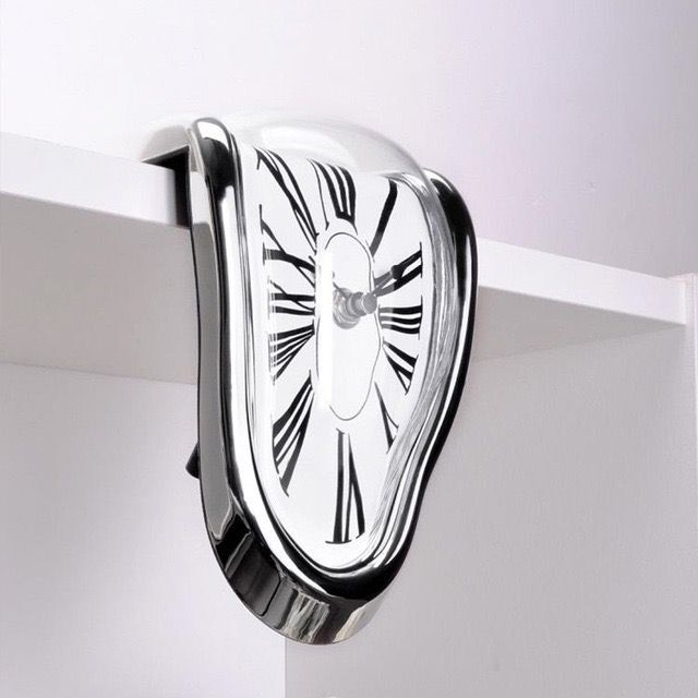 Retro Melting Clock