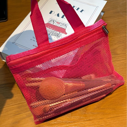 Mesh Cosmetic Handbag