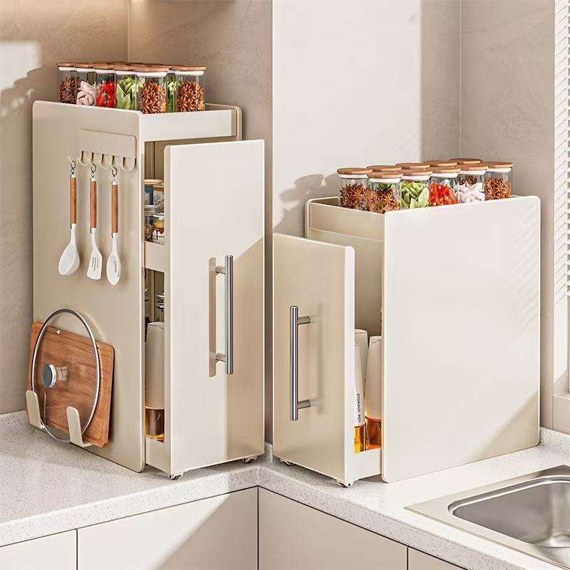 Pull-Out Kitchen Storage Rack