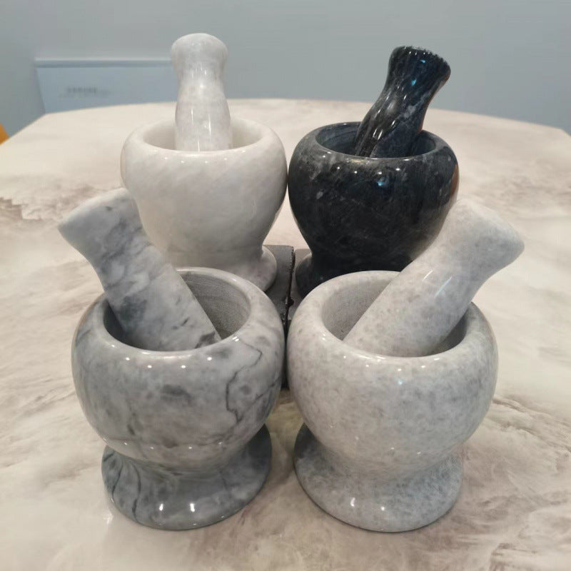 Marble Mortar & Pestle Set