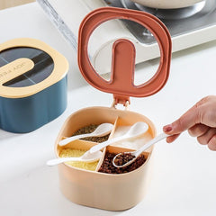 4-in-1 Spice Box with Spoons