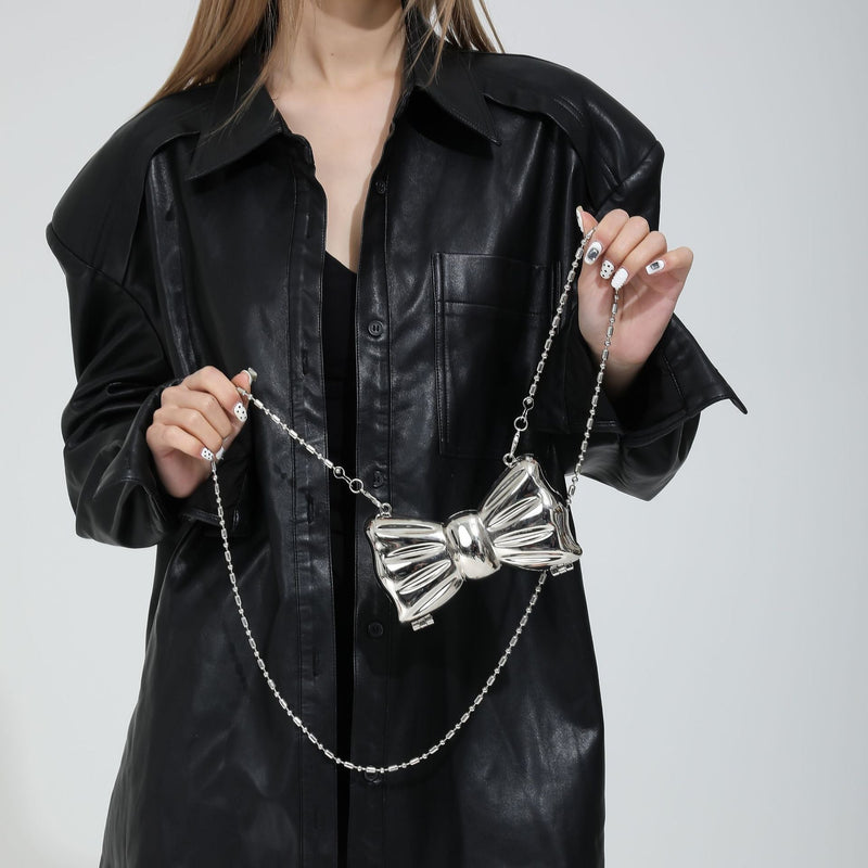 Bow Clutch Purse