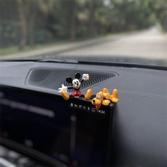 Mickey Donald Duc Car Ornaments (set of 2)