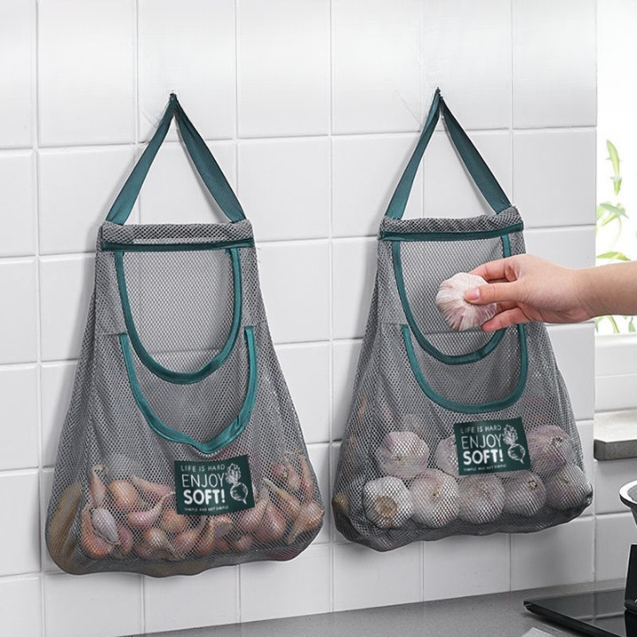 Mesh Bags – Space-Saving Hanging Design