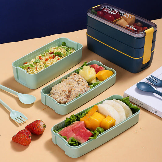 3 layers bento lunch box