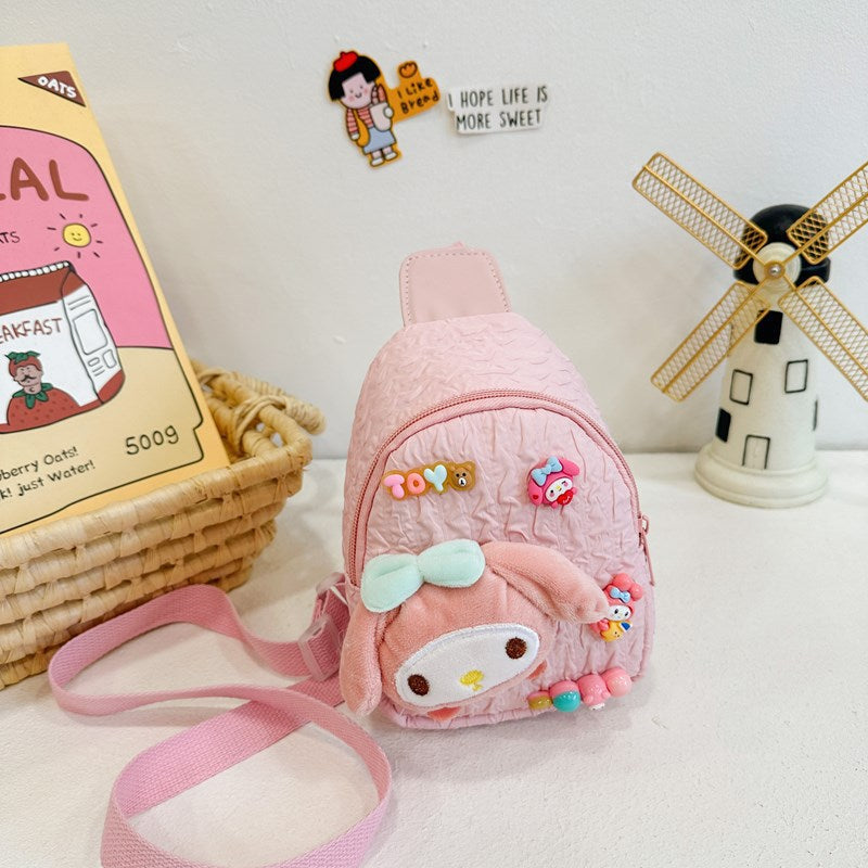 Sanrio Kuromi Puffy Sling Bag