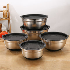 Mixing Bowls Set with Lids 6-Piece