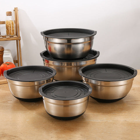 Mixing Bowls Set with Lids 6-Piece