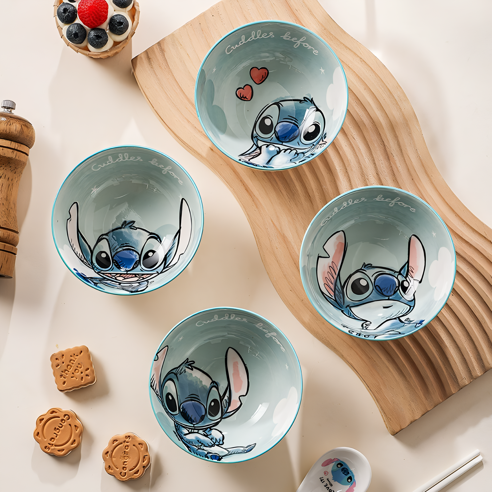 Disney Stitch Bowl Set – Perfect for All Meals