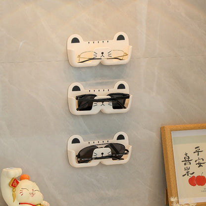 Wall-Mounted Eyeglasses Holder