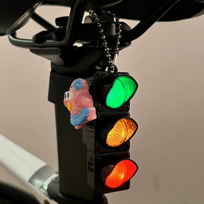 Traffic Light Keychain