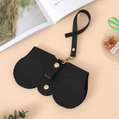 Soft Leather Sunglasses Cover