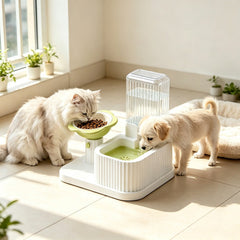 Adjustable Pet Feeding & Water Dispenser
