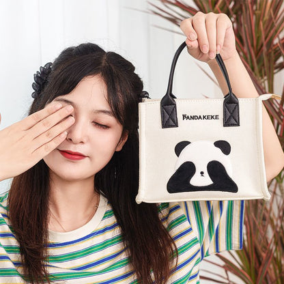 Panda Canvas Bag