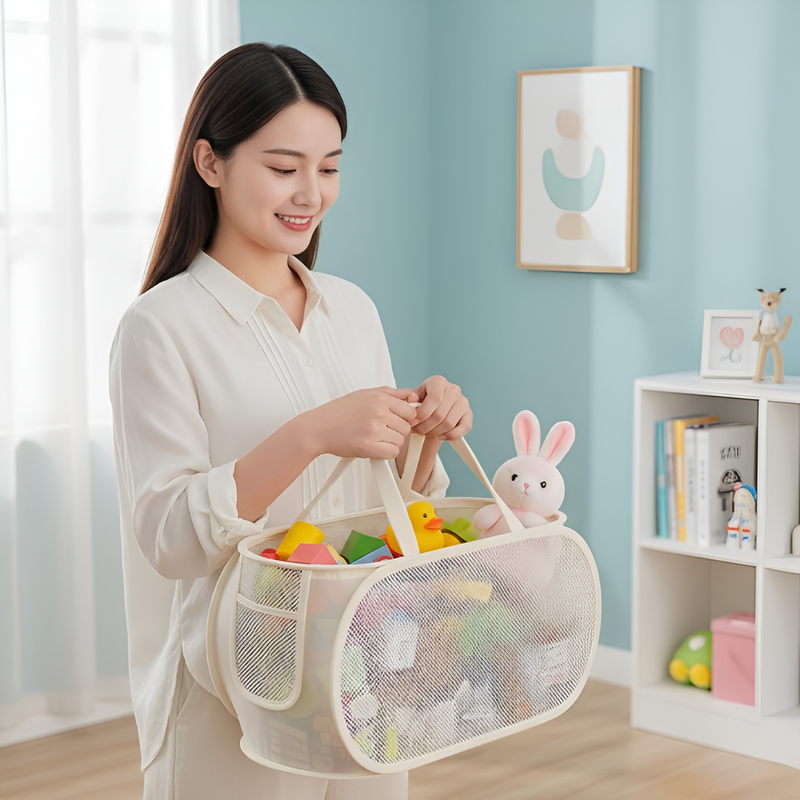 Mesh Toy Storage Basket