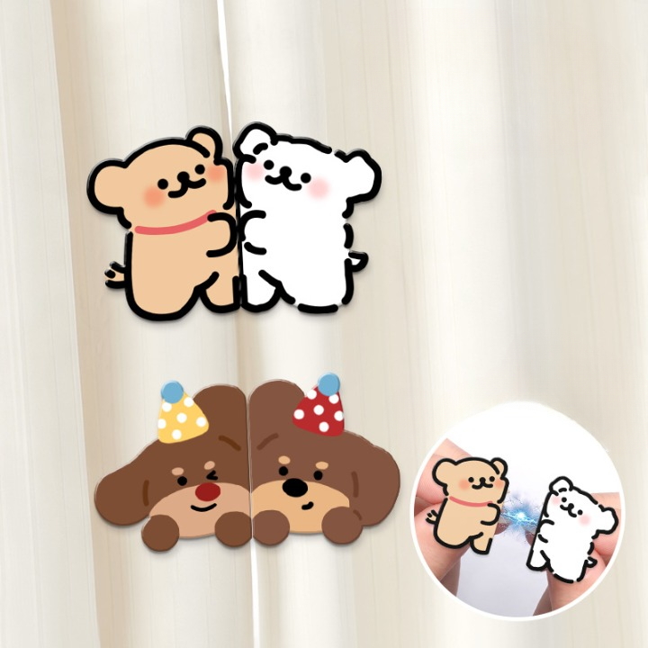 Cartoon Magnetic Curtain Clips