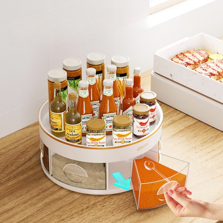 Rotating Kitchen Organizer