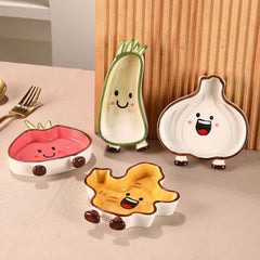 Veggie Shaped Sauce Dish