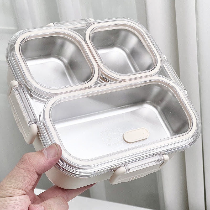 Airtight Steel Lunch Box – 100% Food-Grade & BPA-Free