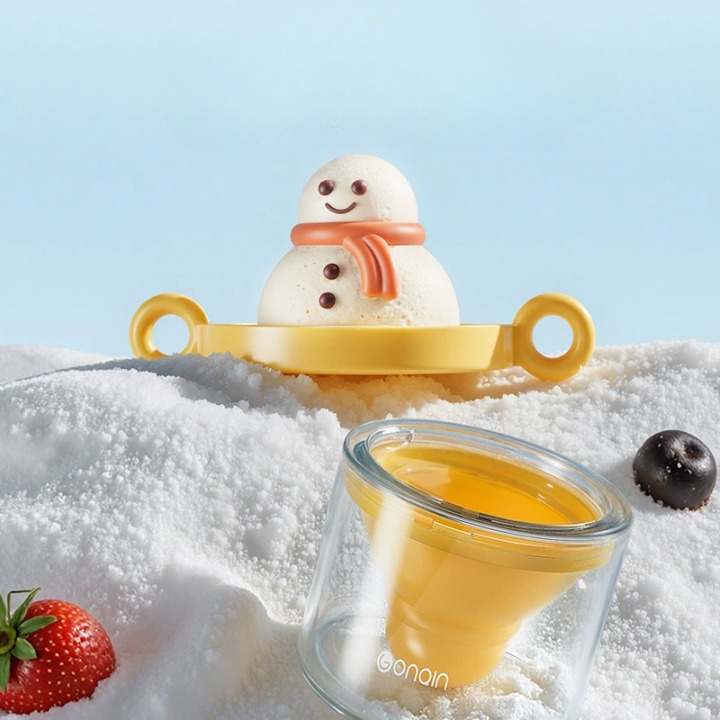 Snowman Popsicle Mold