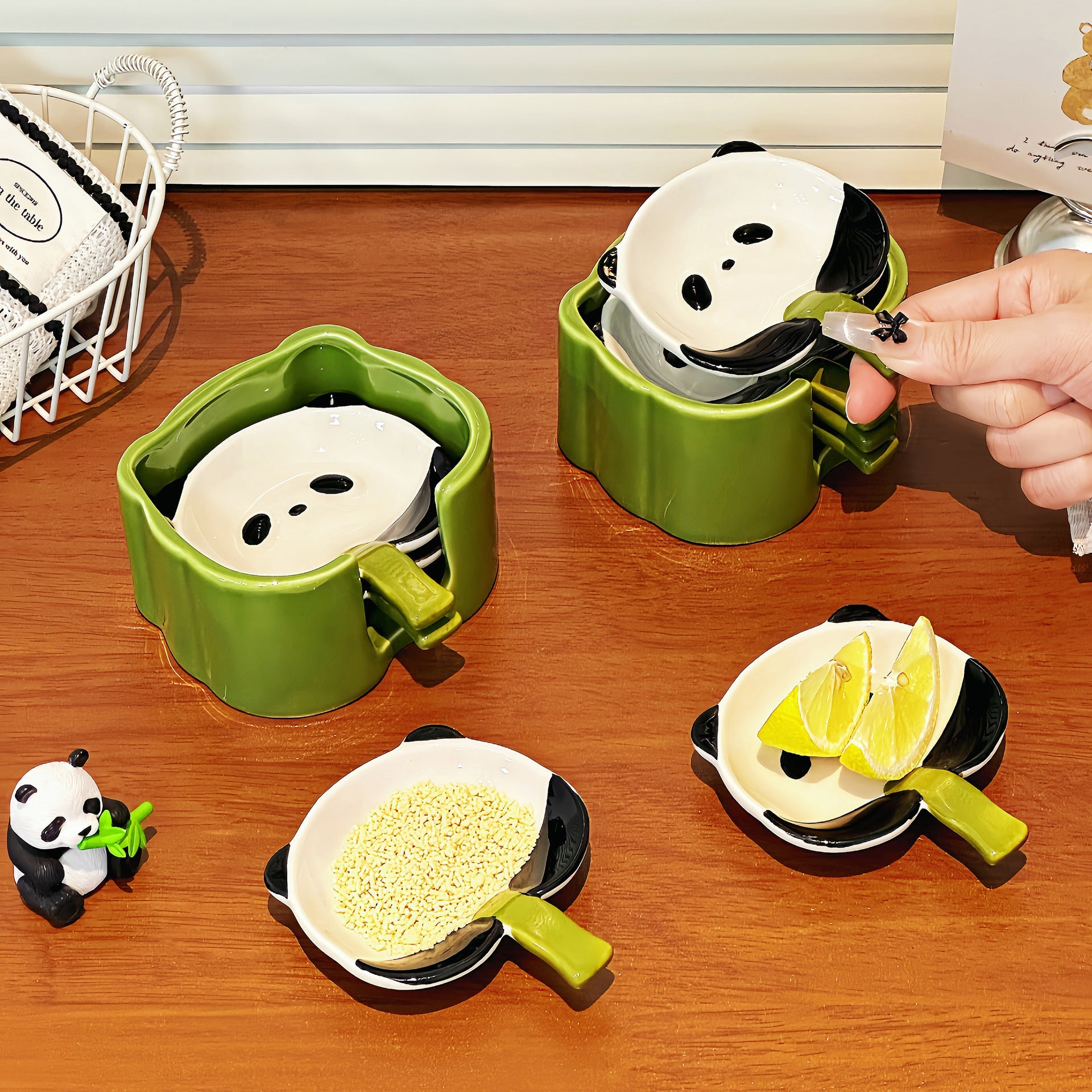 Cute Panda Mini Bowl Set – Adorable Panda Design