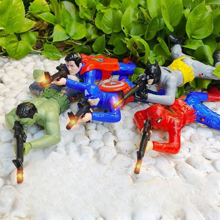 Superhero Squad Toy Set – Light-Up Blaster Guns