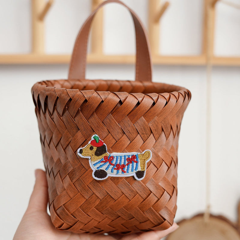 Woven Hanging Storage Basket
