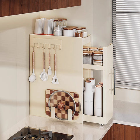 Pull-Out Kitchen Storage Rack