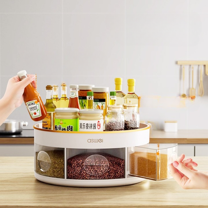 Rotating Kitchen Organizer