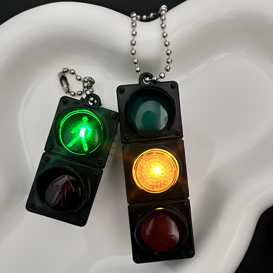 Traffic Light Keychain