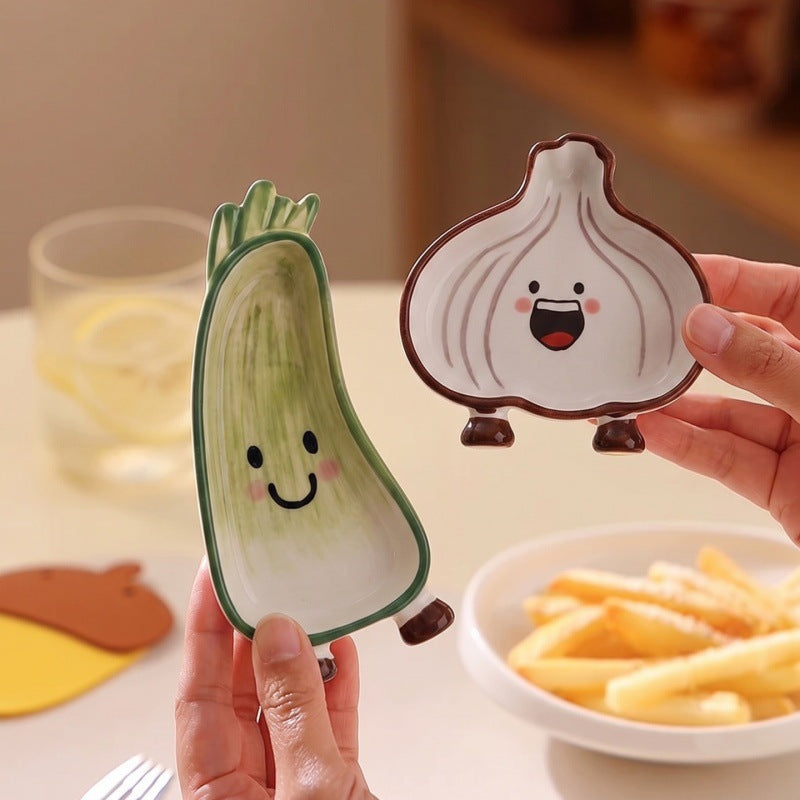 Veggie Shaped Sauce Dish