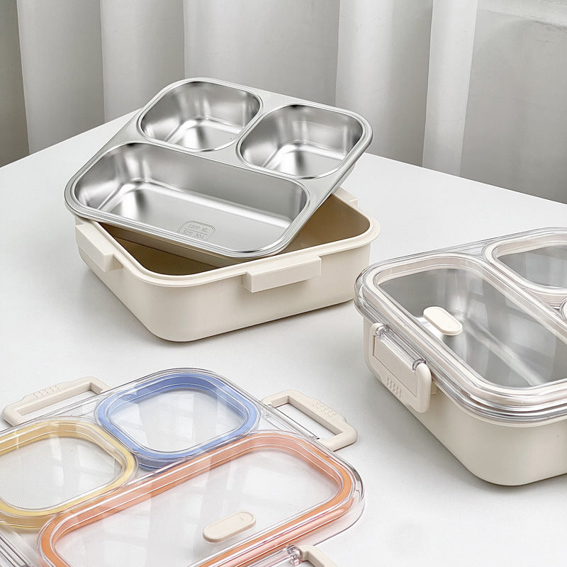 Airtight Steel Lunch Box – Easy to Clean & Maintain