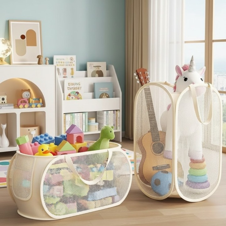 Mesh Toy Storage Basket