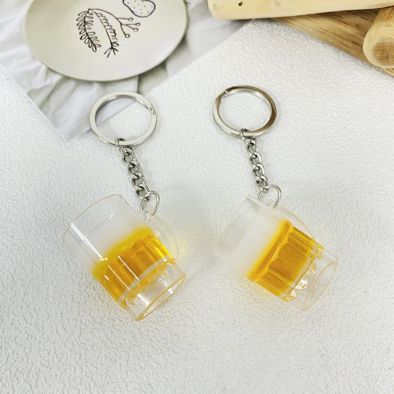 Beer Glass Keychain