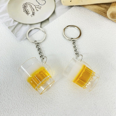 Beer Glass Keychain